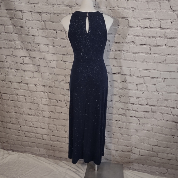 Navy blue sparkle formal gown - Picture 2 of 6